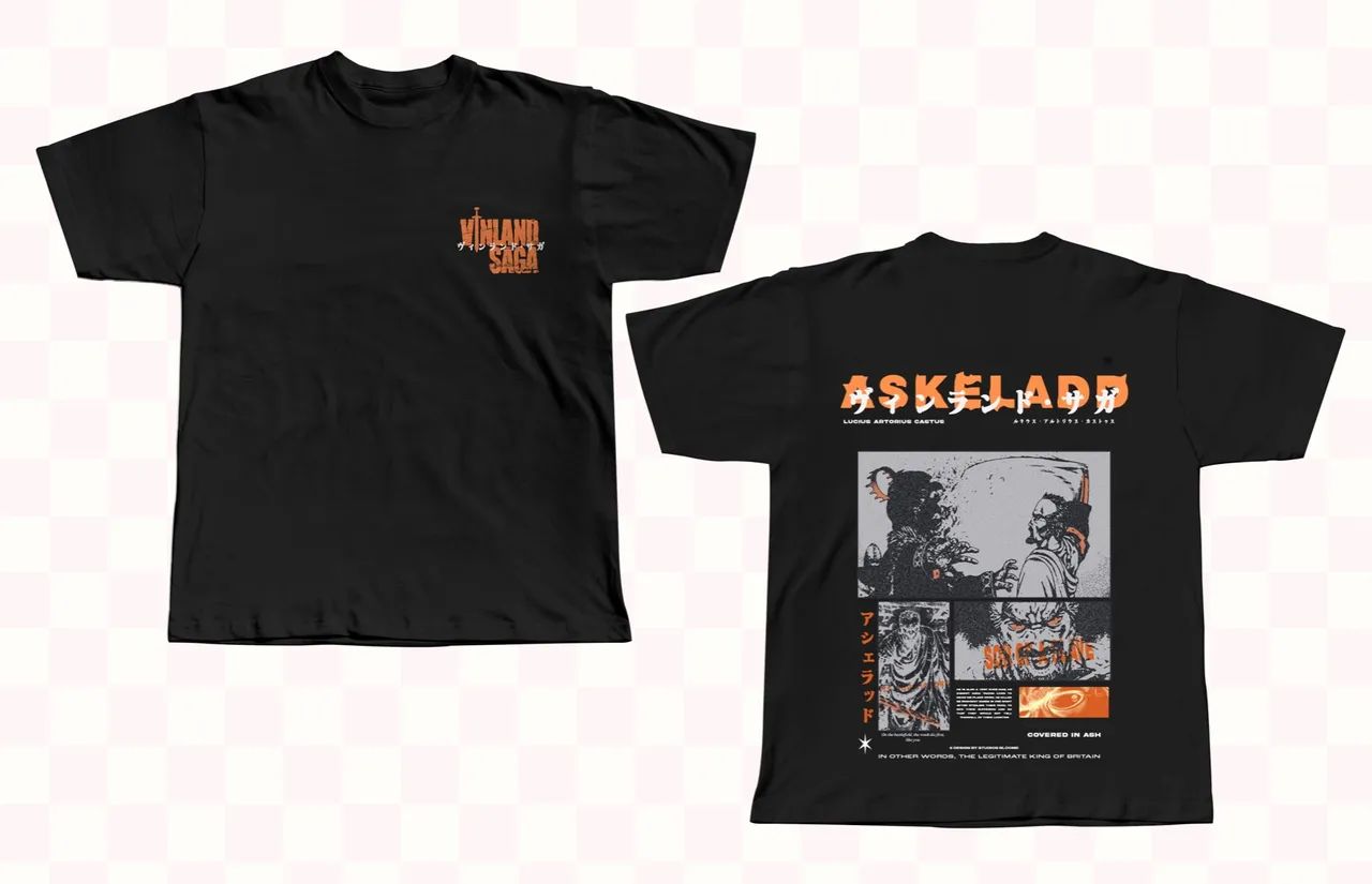 Camiseta Vinland Saga Askeladd