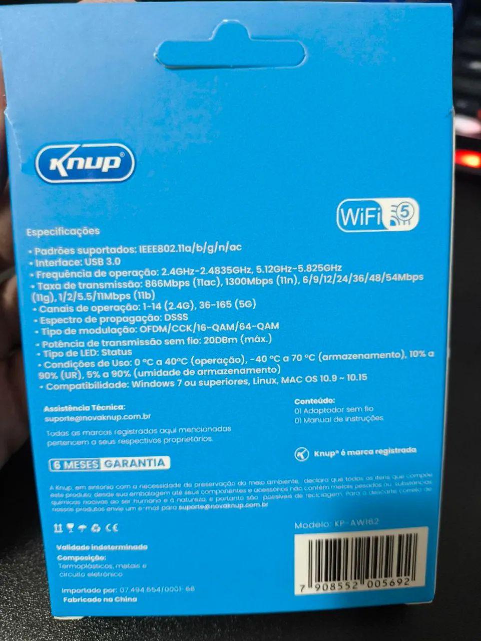 Adaptador wi-fi dual Band 2.4 e 5GHz - Anápolis  - Foto 4