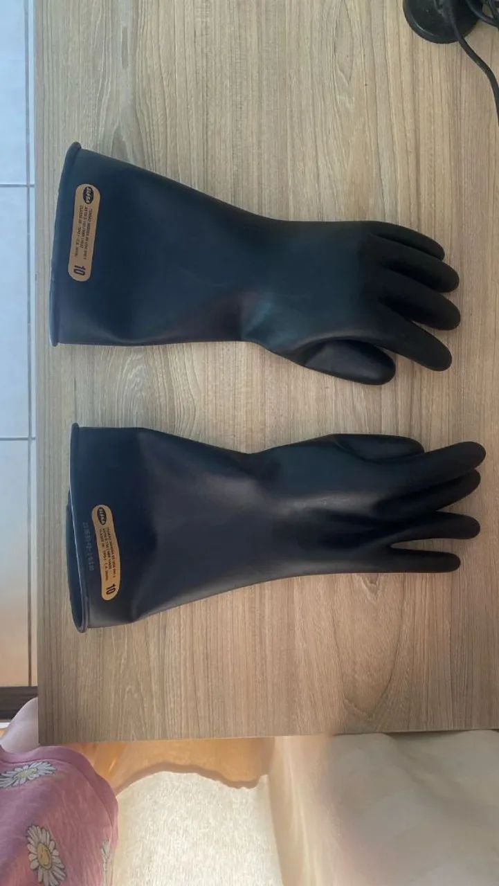 Luvas de Segurança para Proteção Elétrica - Diversos Tamanhos - Foto 6