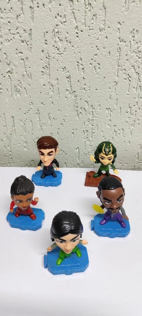 Miniaturas Eternos Marvel Coleção MC Donald's 