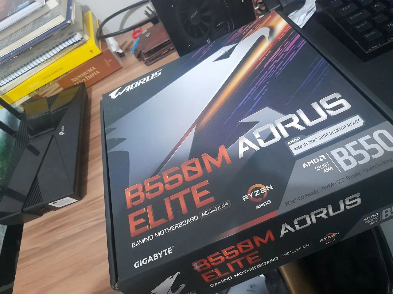 Placa-Mãe Gigabyte B550M Aorus Elite