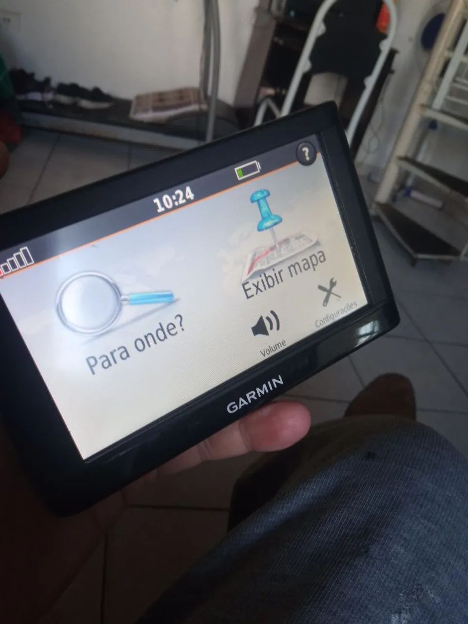 GPS Garmin Nuvi 52 . 5 pol.mapas Brasil . Completo 