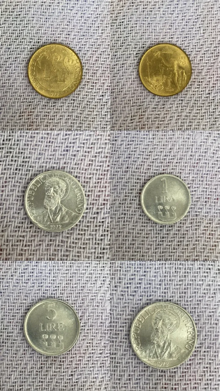 Moedas Antigas de Coleção