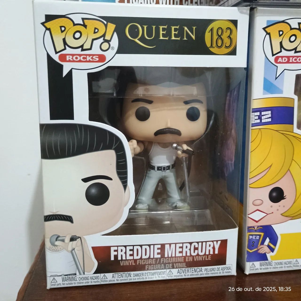 Funko Queen Freddie Mercury # 183 Original 