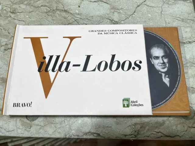 Livro-CD Villa-Lobos : Abril Coleções 