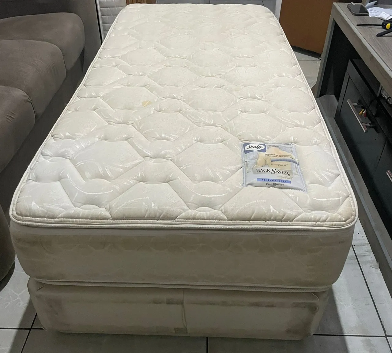 Cama Box Completo Solteiro