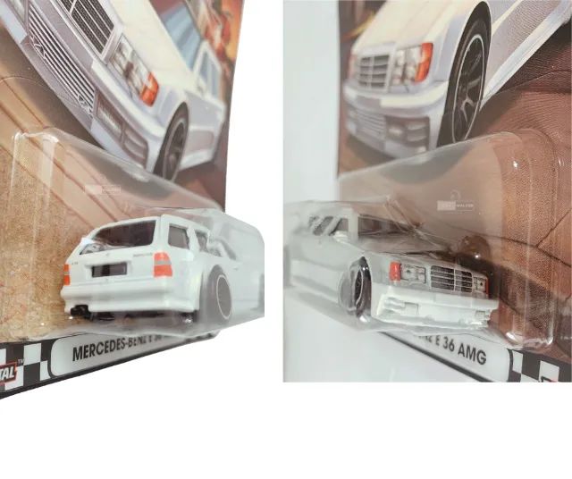 Hot Wheels Boulevard Mercedez-Benz E36 AMG Branca - Foto 4