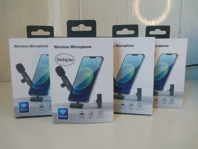Microfone Lapela Bluetooth