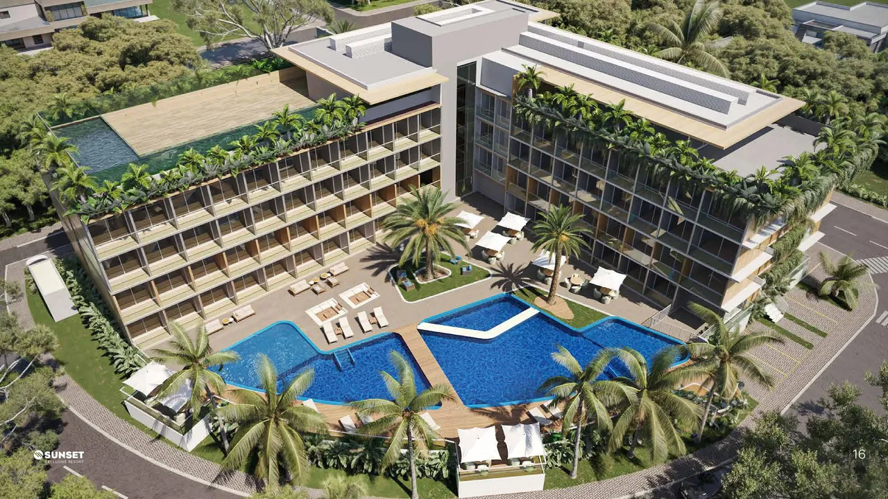 Flats e studios porto de galinhas, na planta, ideal para investir, financiamento direto, 8