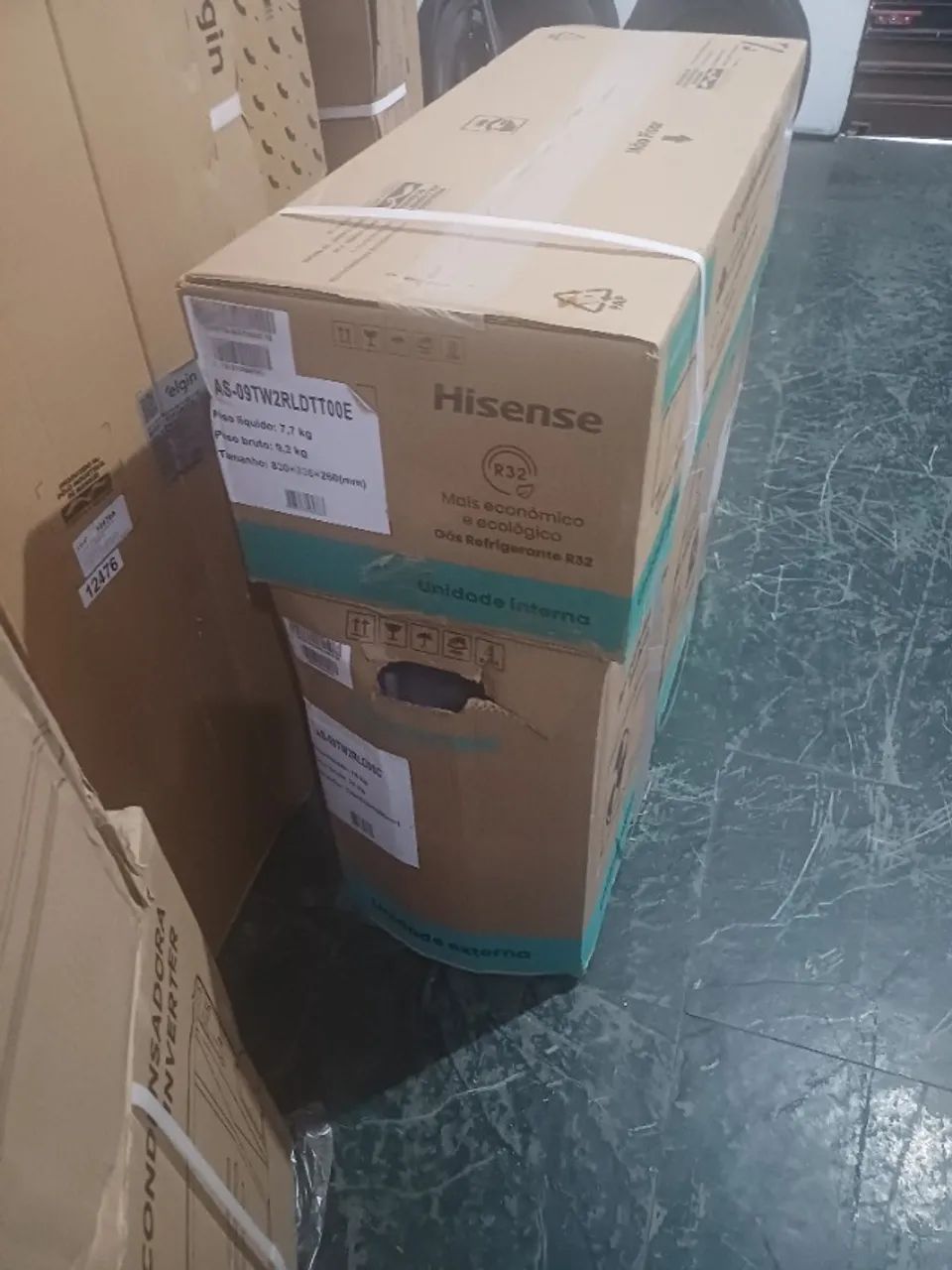 AR CONDICIONADO SPLIT HISENSE 9.000.BTUS.