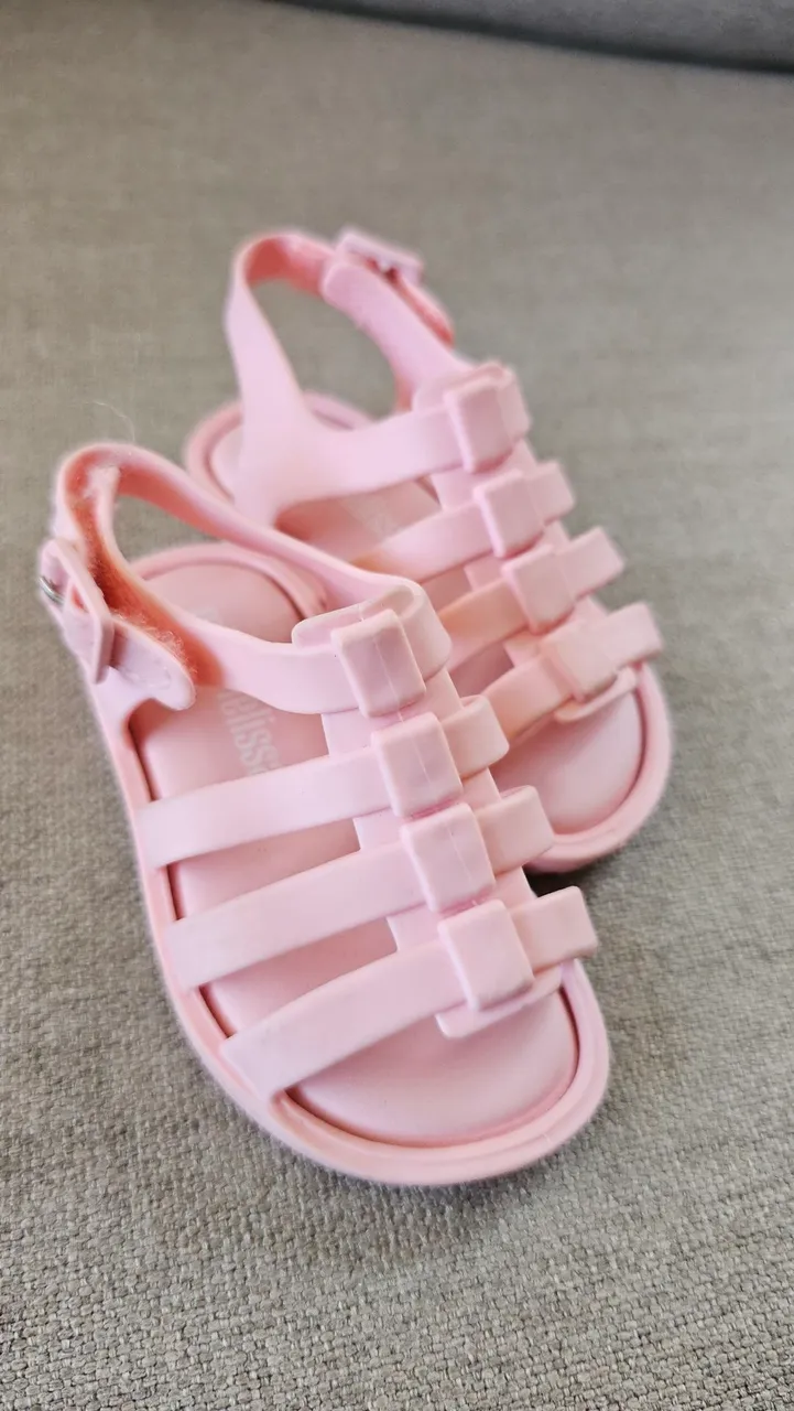 Sandália Melissa Infantil Rosa N17/18