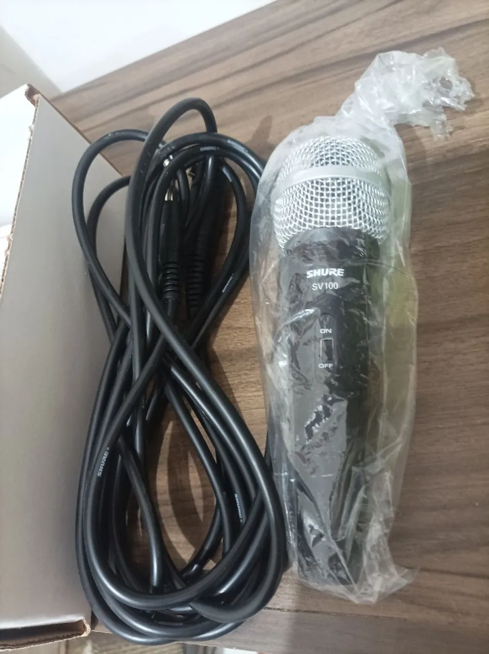 Microfone Shure SV100 - Novo nunca usado.