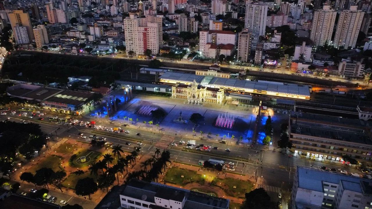 Imagens com drone 