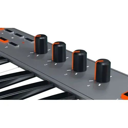Controlador 32 Teclas AMW Midiplus Tiny+ Midi Usb Joystick Daw - Foto 4