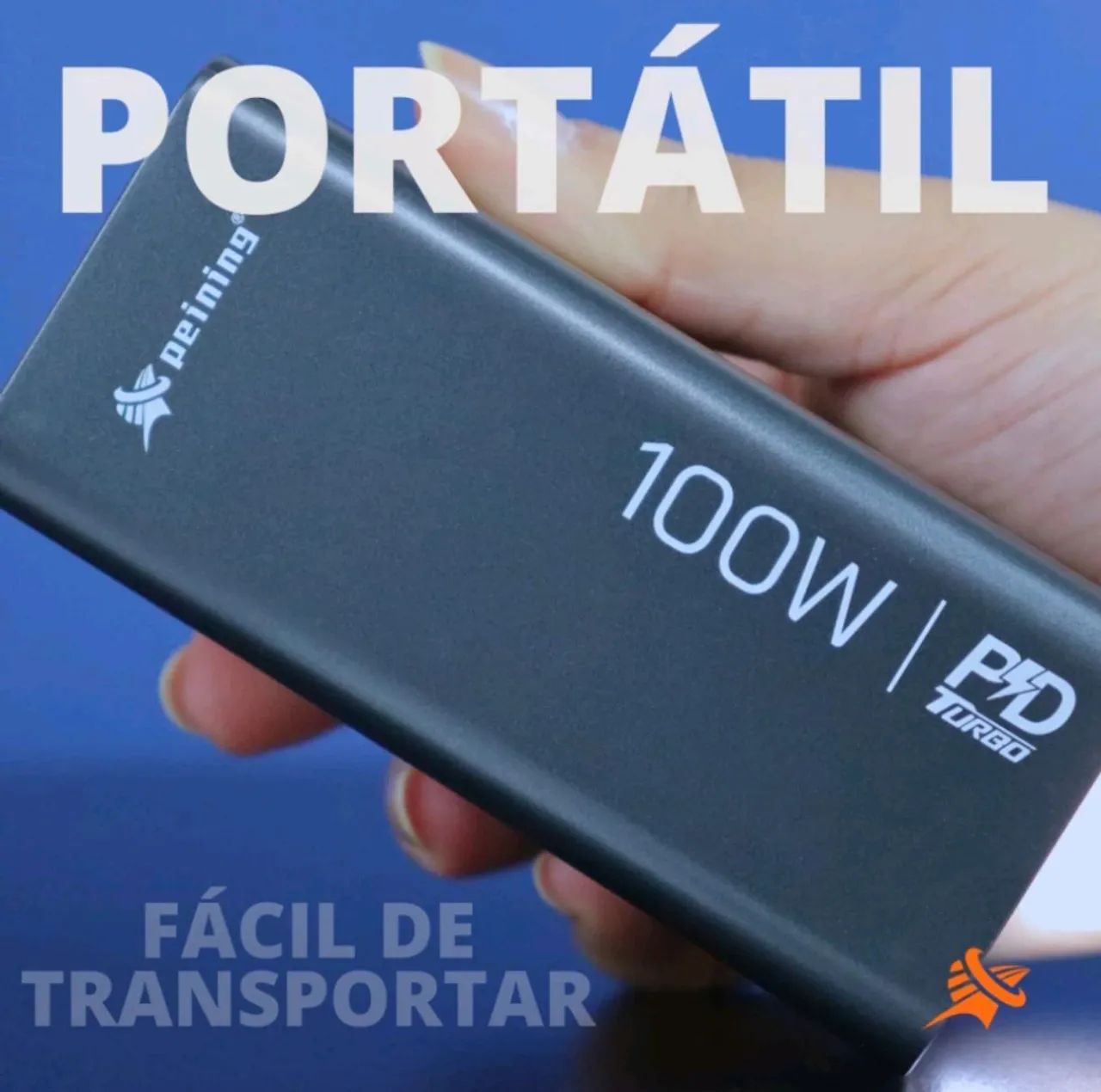 Bateria portátil peining 20 mil mah 100 watts Premium - Foto 4