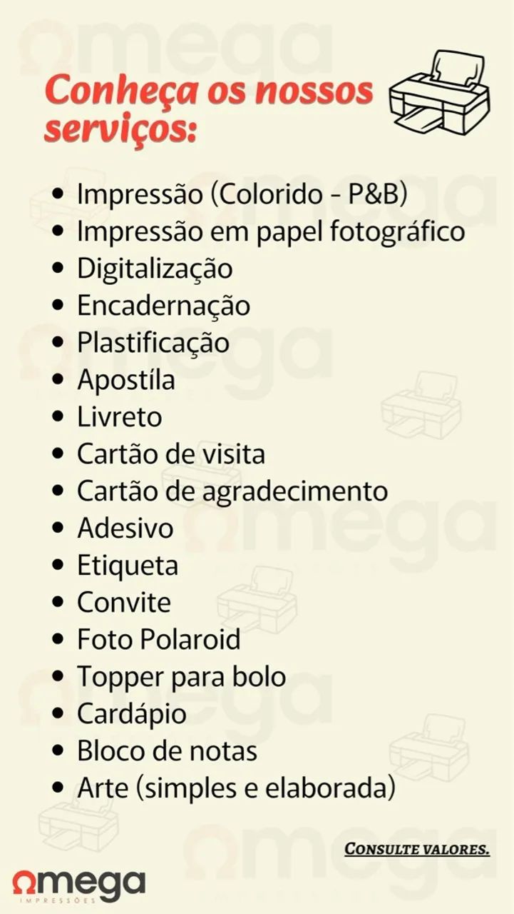 Fazemos tudo de gráfica que você precisa! 