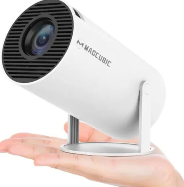 Projetor Hy300 4k HD Smart Android Wi-fi Magcubic Espelhamento celular Bluetooth 5.0