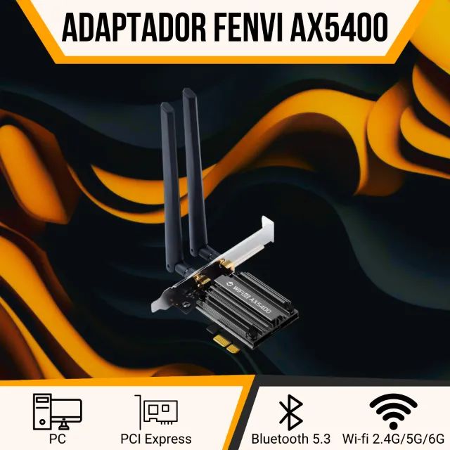 Fenvi AX5400 WiFi/Bluetooth Adapter Compatible with PCI-Express Slot x1/x4/x1664169995746050120