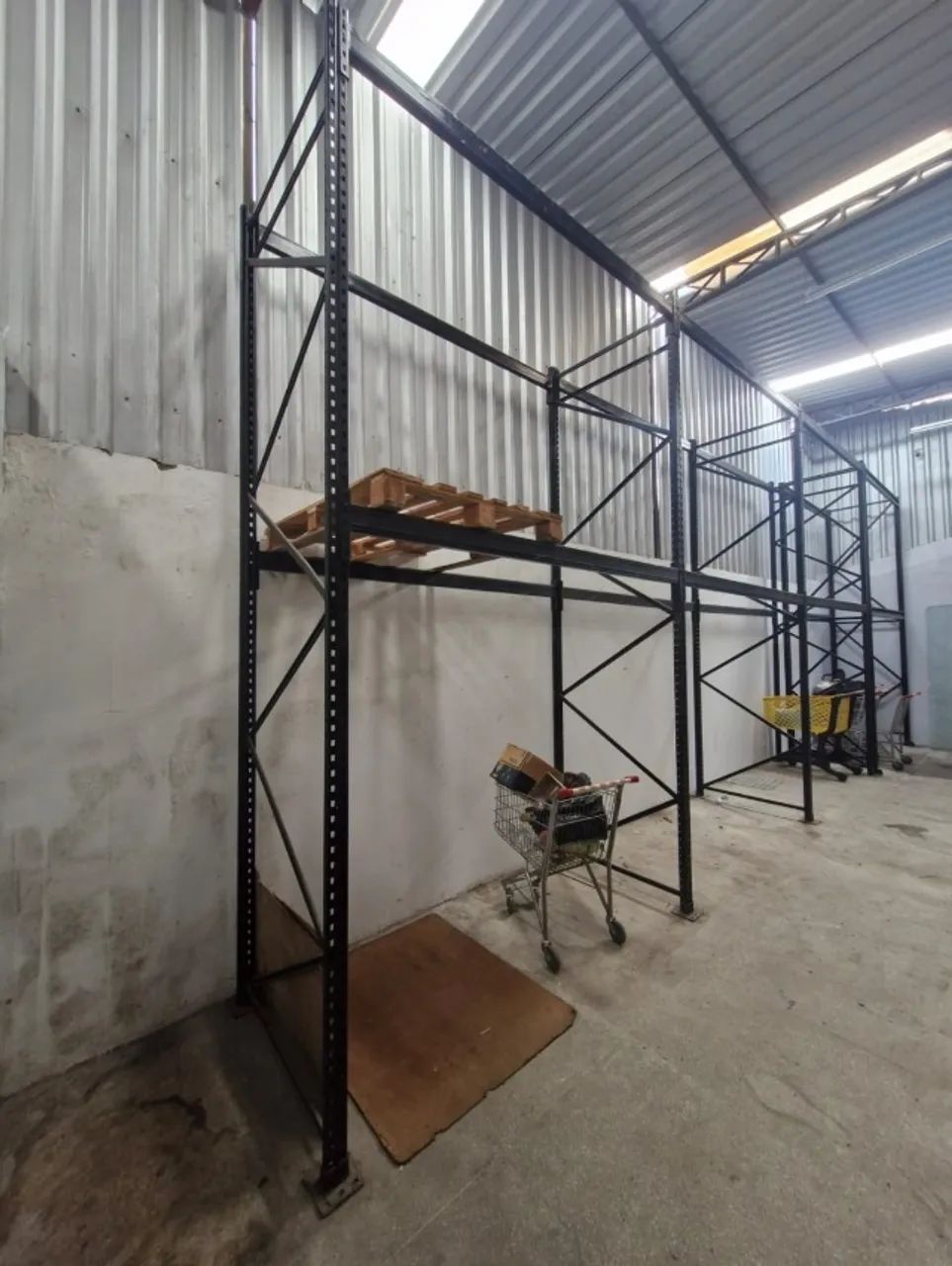 Estrutura Porta Paletes Aço  - Foto 2