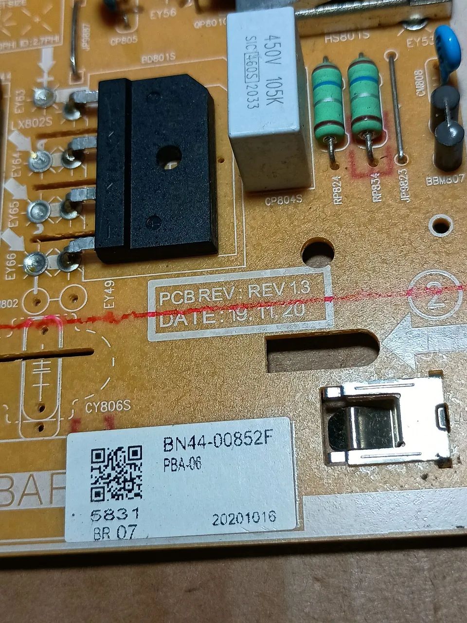 Placa Fonte TV Samsung BN44-00852F - Foto 2