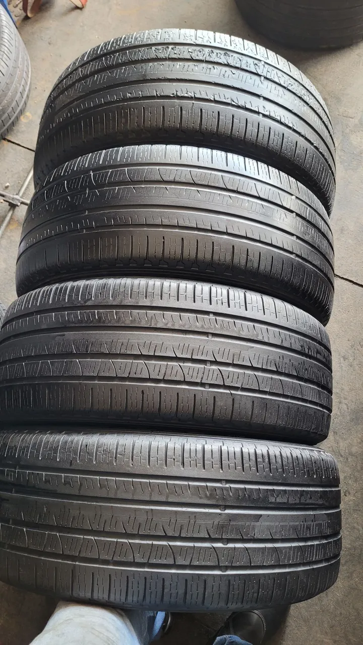 4 pneus 235/55/18 pirelli meia vida para jeep compass renegade é outros (800 em 3× no ct