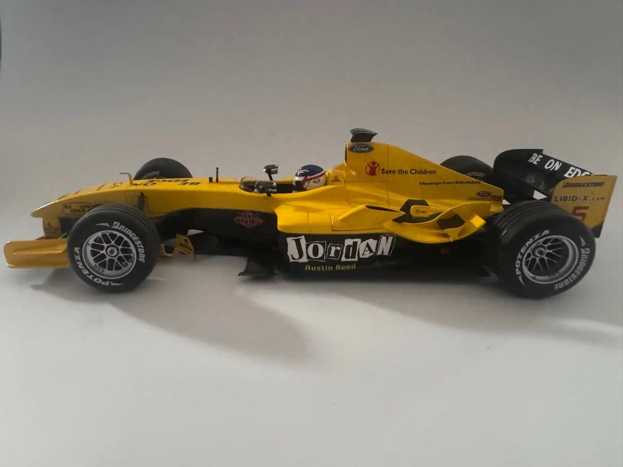 Minichamps 1/18 F1: Jordan EJ 14 2004 N. Mansell. Edição limitada!!! - Foto 6