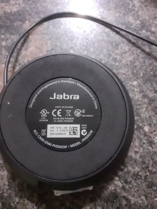 Jabra PHS002W - Carregador sem fio para fones de ouvido