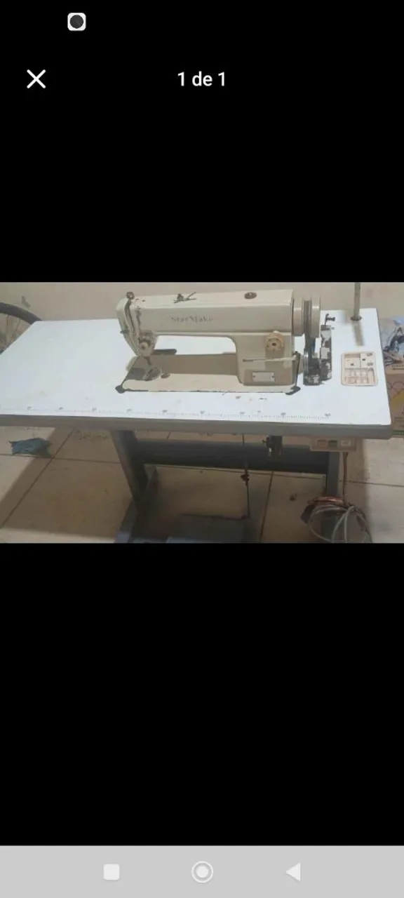 Vendo a máquina de costura toda boa