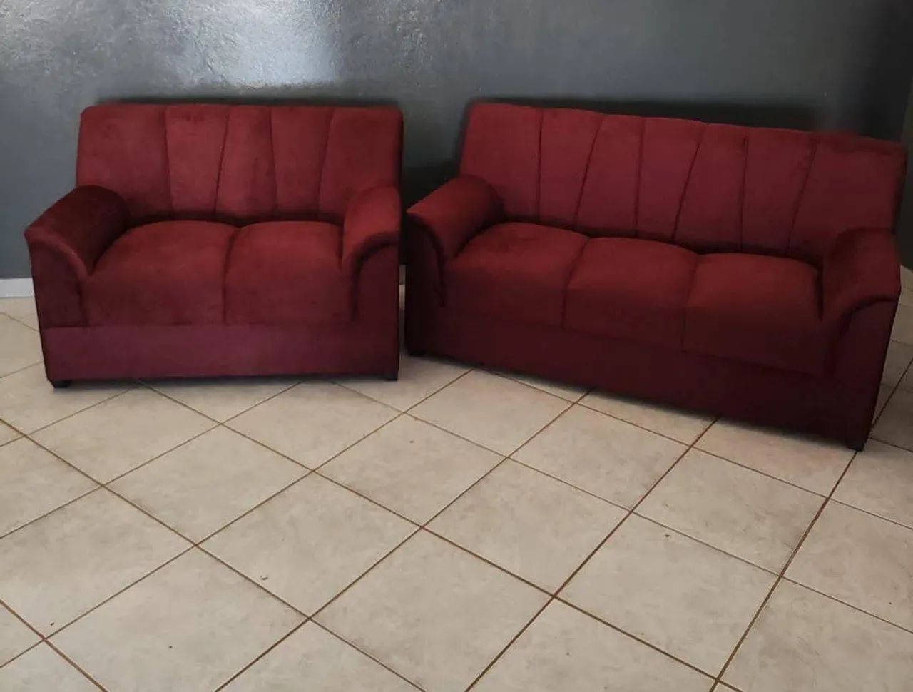 Sofá 2 e 3 Lugares no Suede Entrega Hoje!! 