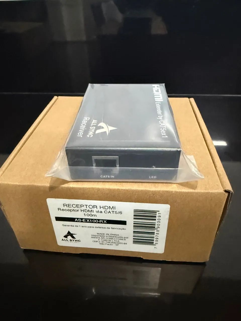 Kit 2 Receptores HDMI via CAT5/6 100m - All Sync - Foto 2