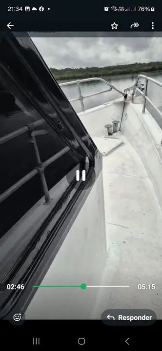 Barco >Turismo, Passeio, Lazer, 22 metros, Climatizado, Motor MWM 250-HP-VTI -2 Geradores. - Foto 9