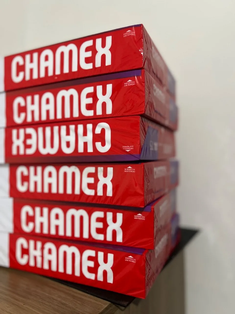 FOLHA CHAMEX RESMA/ 500 FOLHAS- KIT COM 6 PCTS COM 500 UNIDADES