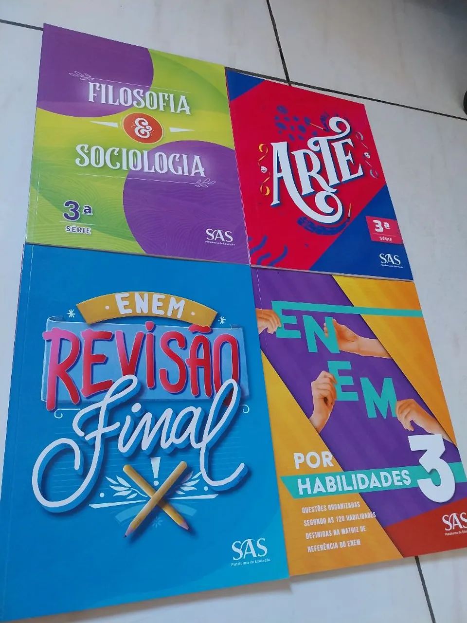 Livros SAS ENEM / Pré-vestibular - Foto 4