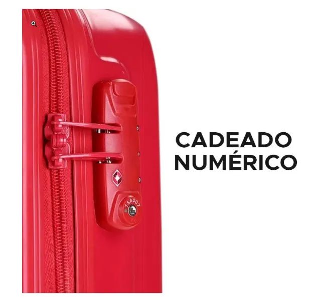 Mala Bordo 10kg Coca-Cola Split Rodinhas Duplas 360 - Foto 3
