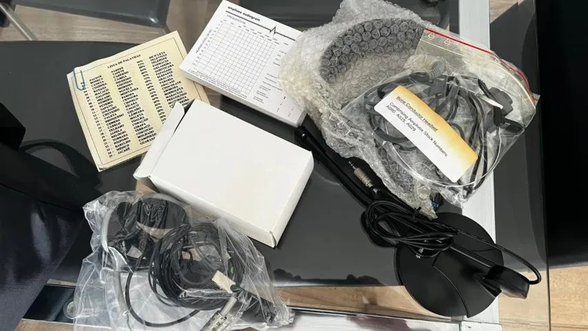 AUDIÔMETRO AMPLIVOX A260 USADO - Foto 4