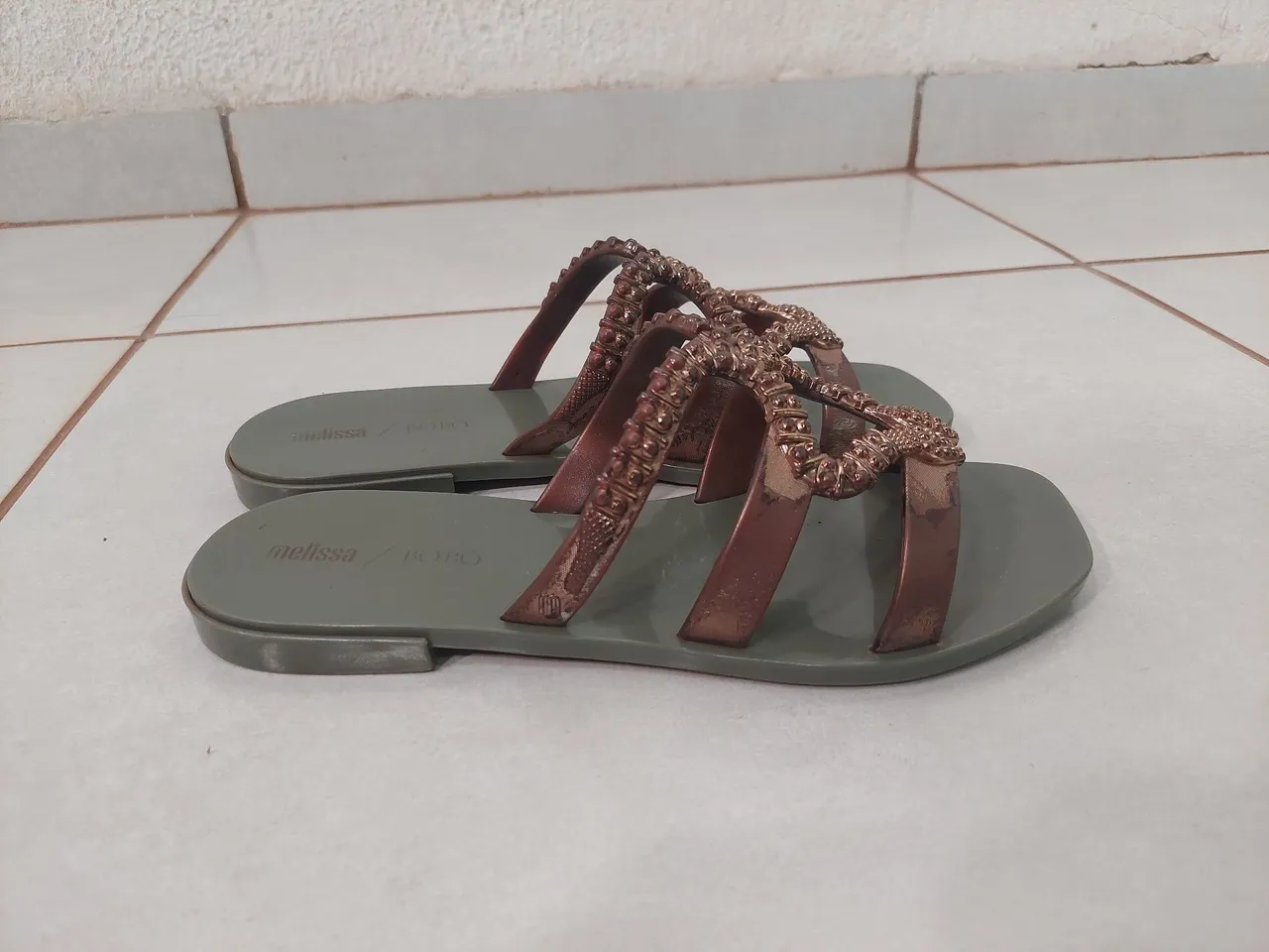 Rasteira Melissa Bo Bo Verde