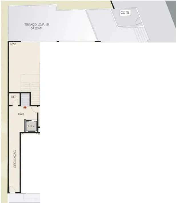 Loja 35,94 e terraço com 56,54 m2- Jaraguá - Locação - Foto 3