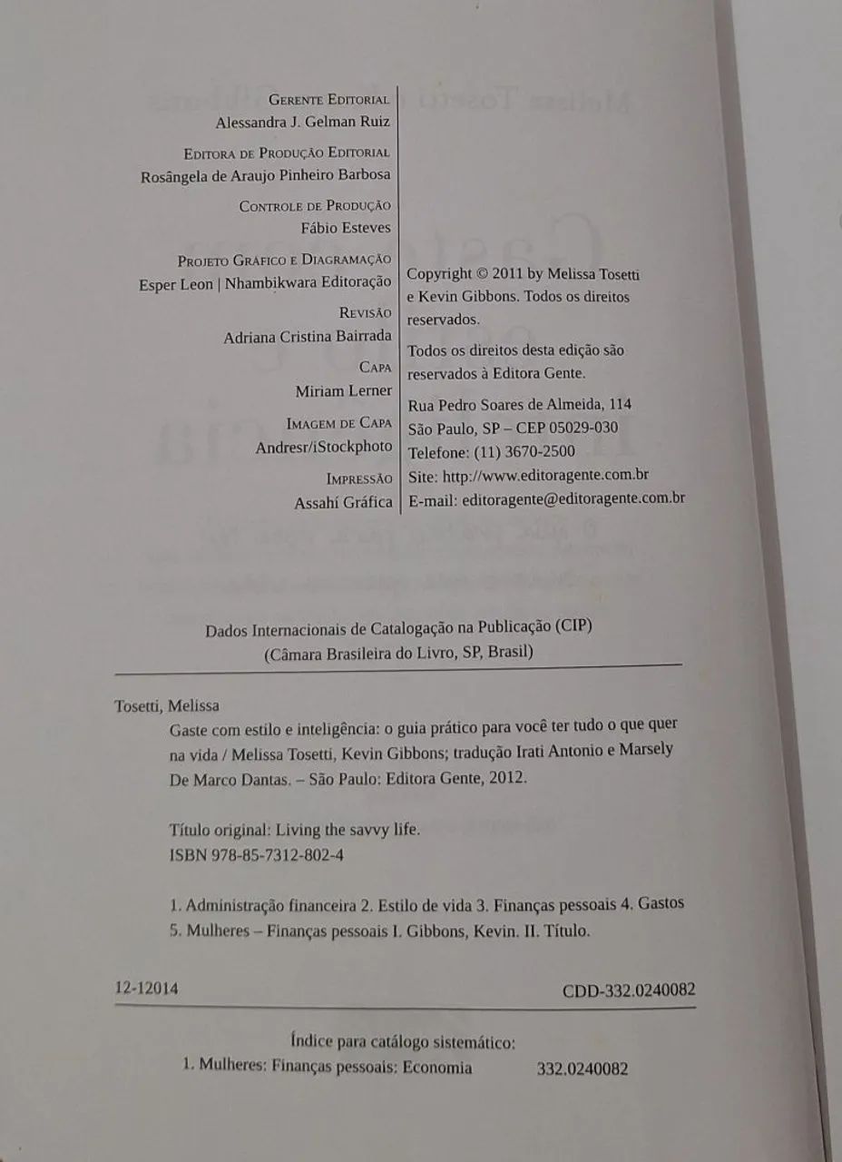 Gaste com Estilo e Inteligência - Livro Novo - Foto 4