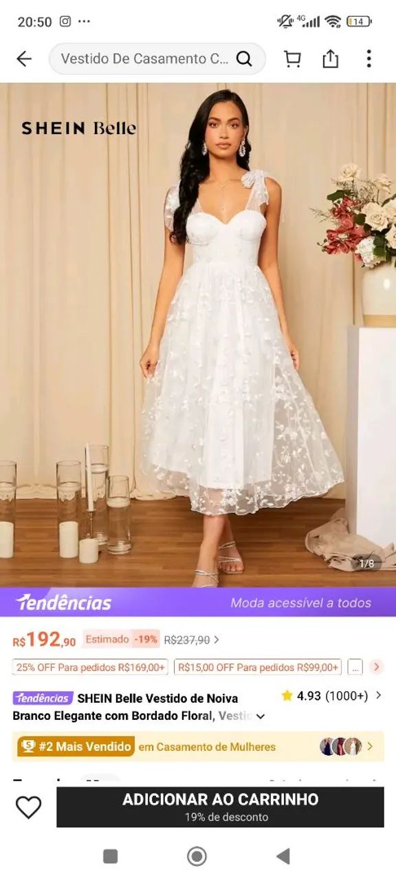 Vestido branco - Foto 3