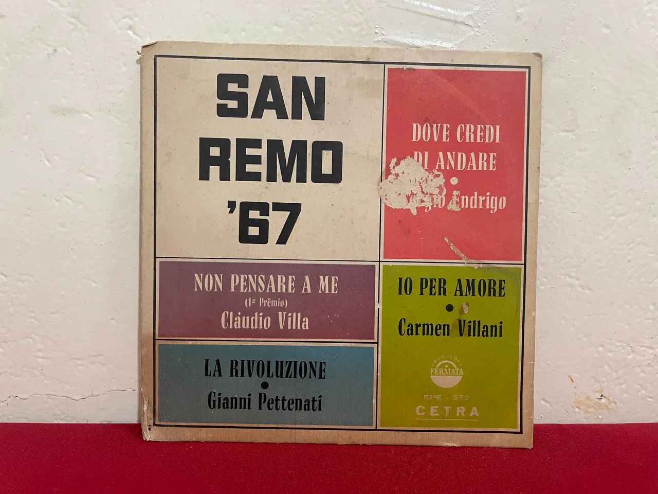 Disco de Vinil Compacto San Remo ?67 - Foto 2