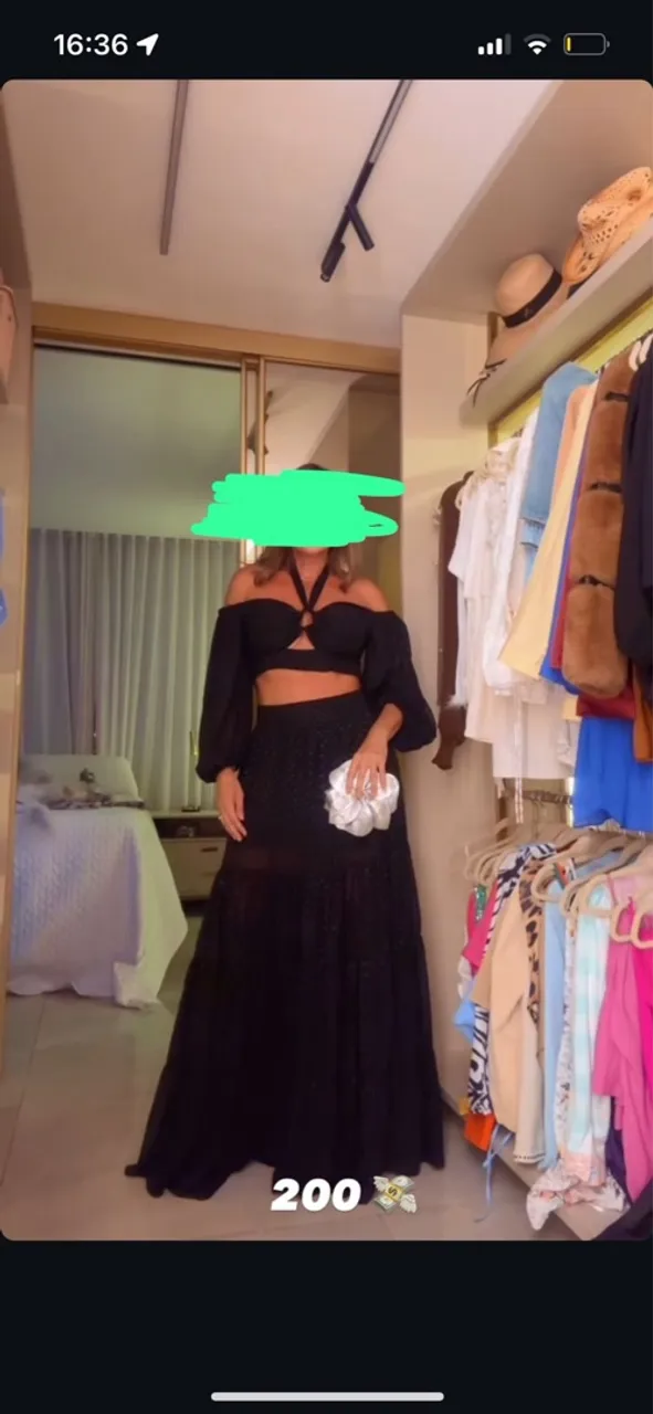 Conjunto Preto Elegante - Perfeito para diversas ocasiões