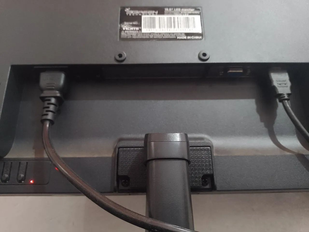 Monitor 19.5 Led 3green 75hz hd gamer HDMI e VGA 110/220v - Foto 4