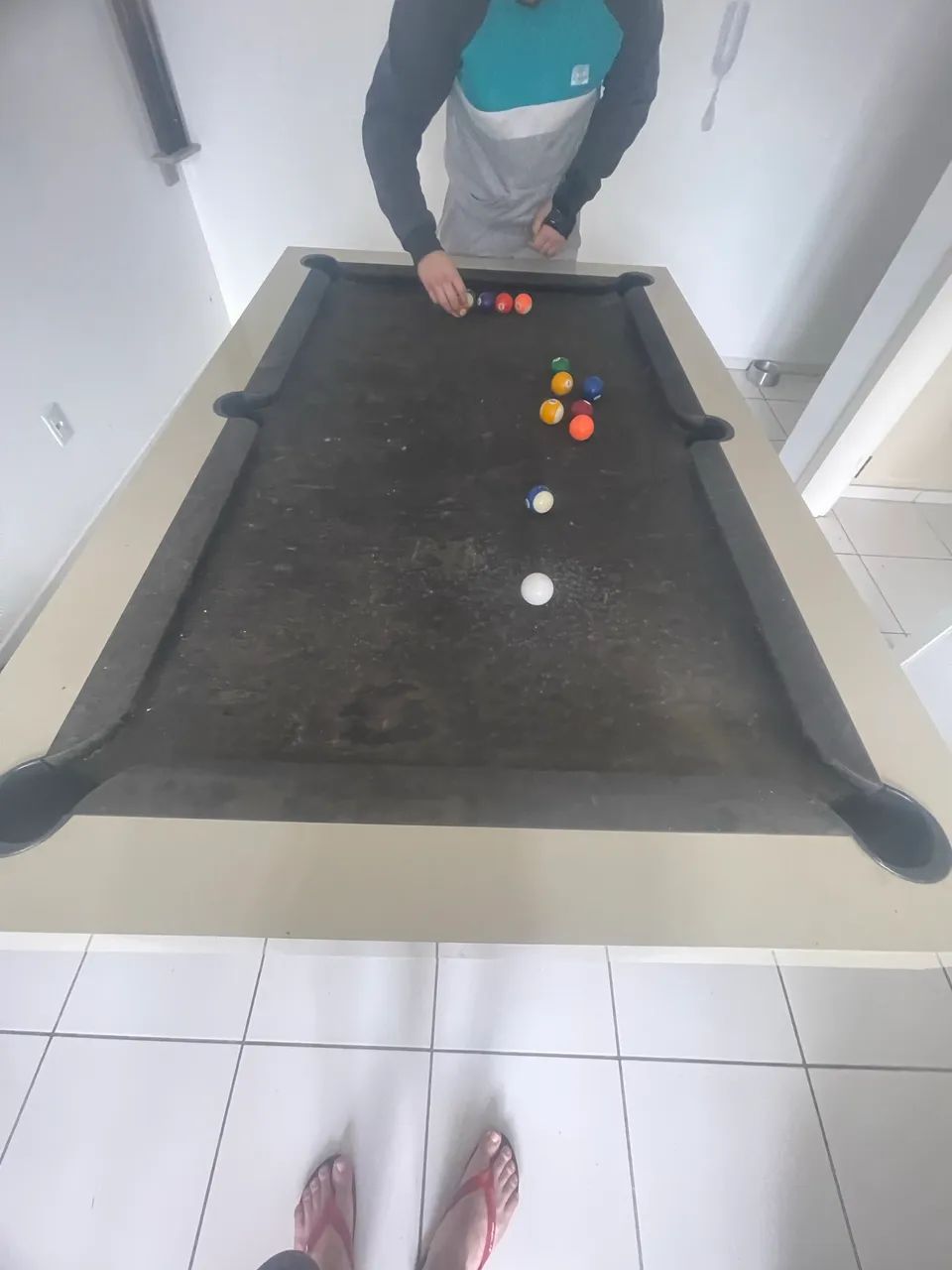 Marble billiards table64311790583171122