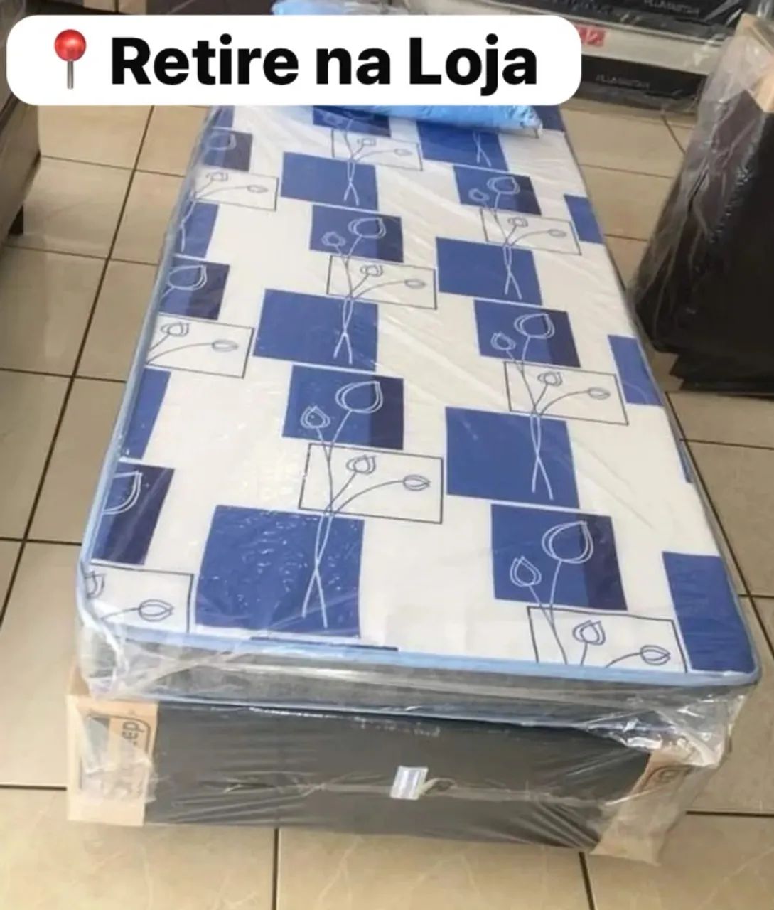 Cama box colchão d20 NovA 