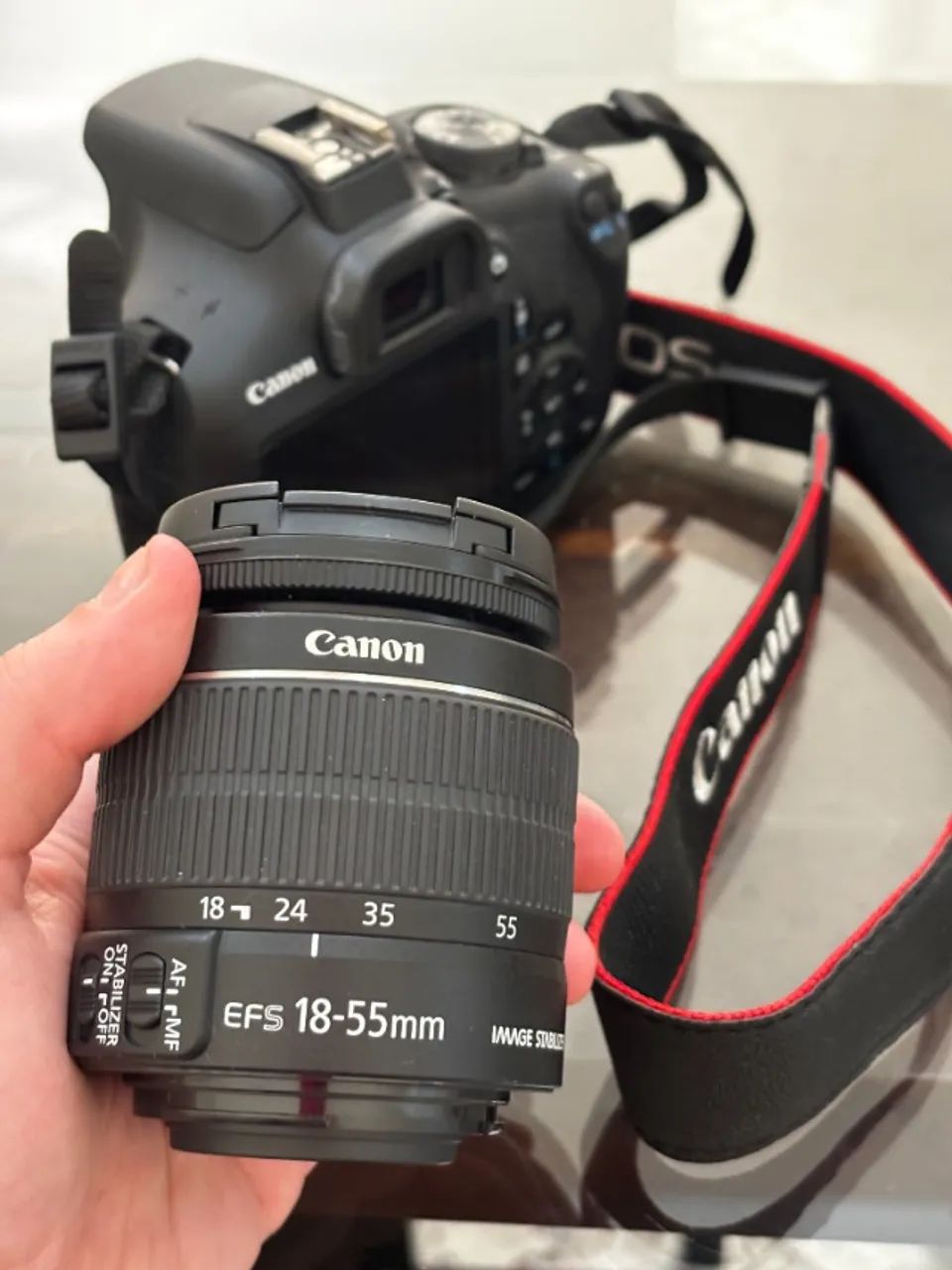 Camera Canon EOS Rebel T7 (Seminova) - Foto 2