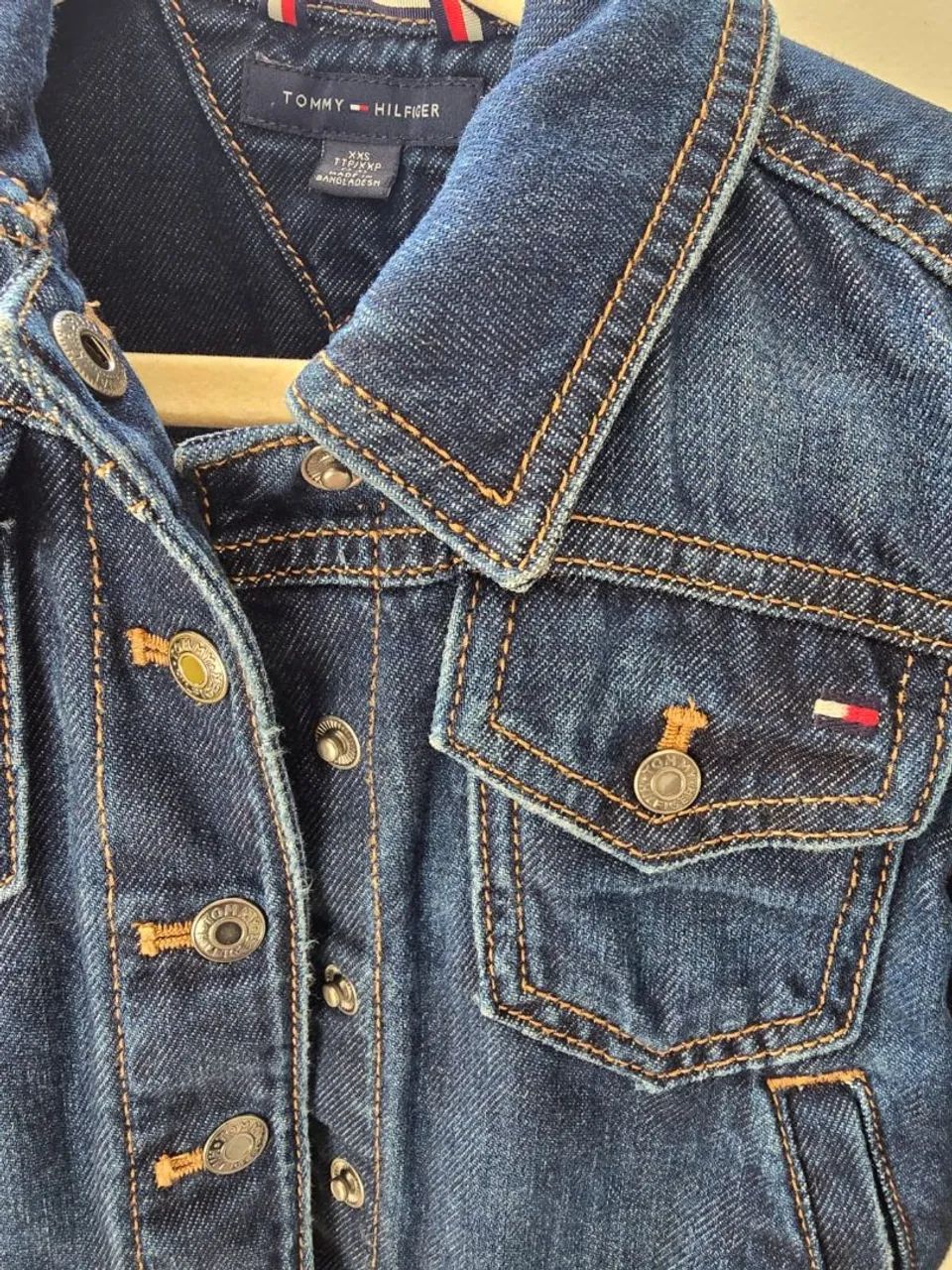 Jaqueta Jeans Infatil - Tommy Hilfiger - Foto 2