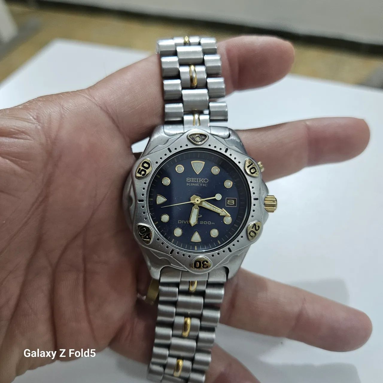 Relogio Seiko Kinetic raro - Foto 5