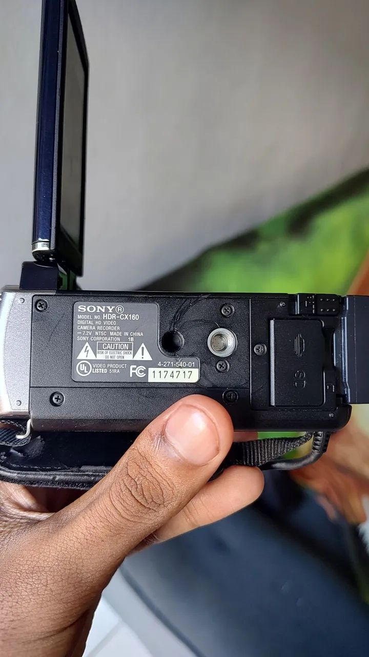 Filmadora NOVA Sony HDR-CX160 HD 3.3MP 16GB - Foto 3