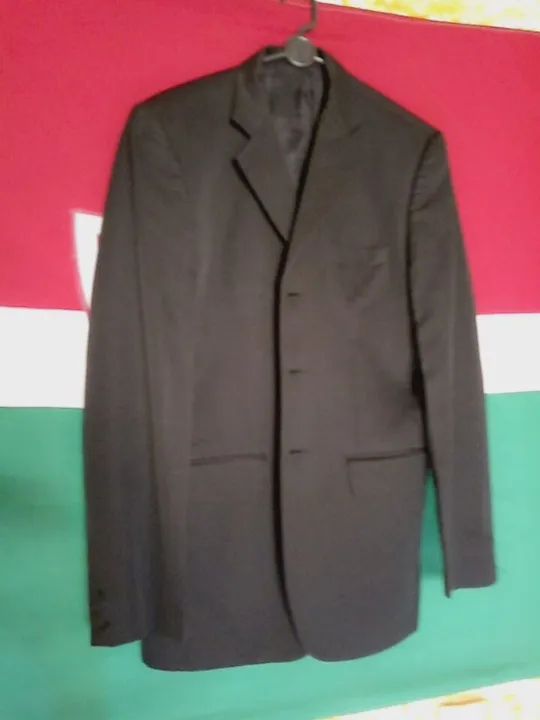 Blazer  Masculino Preto Pierre Cardin - Foto 2