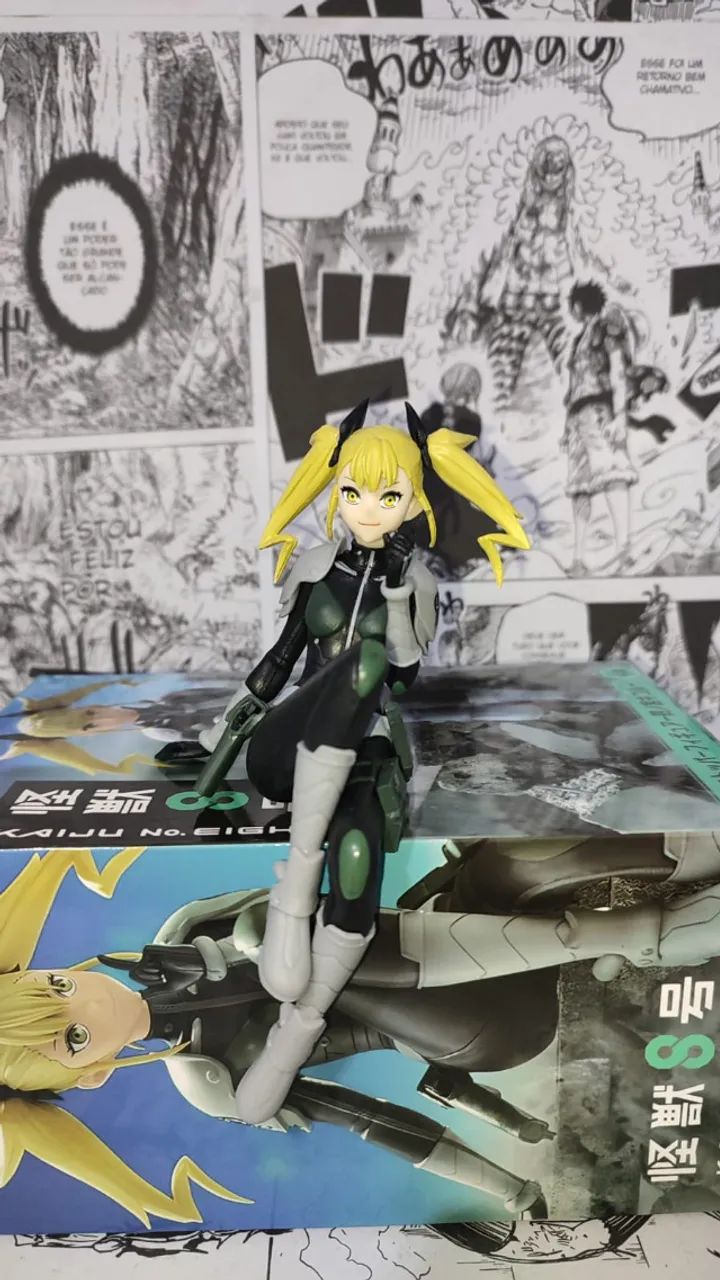 Action Figure da Kikoru Shinomiya, da série Kaiju No. 8. - Foto 5